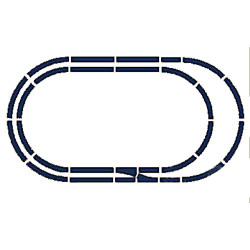 HORNBY Track R5002J Double Oval Of Track