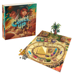 Camel Up 2nd Edition Board Game - Age 8+ - 3-8 Players - 30-45min