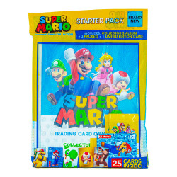Super Mario Trading Card Collection Starter Set