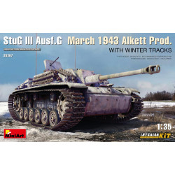 Miniart 35367 Stug III Ausf.G March 1943 Alkett Prod. Tank 1:35 Model Kit