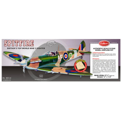 Guillow 403LC Spitfire Balsa Flying Airplane Kit