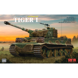 Ryefield Models 5080 Tiger I Late Prod. Full Interior & Zimmerit 1:35 Model Kit
