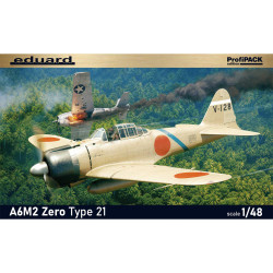Eduard 82212 Mitsubishi A6M2 Zero Type 21 ProfiPACK Plastic Plane Model Kit
