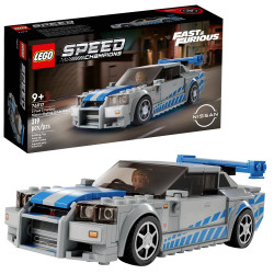 LEGO Speed Champions 76917 2 Fast 2 Furious Nissan Skyline GT-R Age 9+ 319pcs