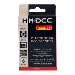 Hornby R7321 HM7000-6: Bluetooth® & DCC Decoder (6-pin)
