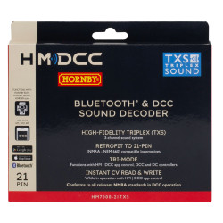 Hornby R7322 HM7000 21TXS: Bluetooth & DCC Sound Decoder (21-pin)