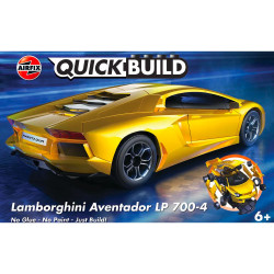 Airfix J6026 QUICKBUILD Lamborghini Aventador - Yellow Model Kit