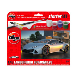 Airfix A55007 Starter Set - Lamborghini Huracan 1:43 Model Kit