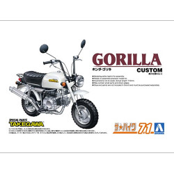 Aoshima  06297 Honda Gorilla '78 Custom Takegawa Ver1 1:12 Plastic Bike Model Kit