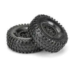 Pro-Line Hyrax G8 F/R 1.9" Crawler Tyres Mounted 12mm Black Wheels 10128-10