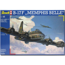 REVELL B-17F Memphis Belle 1:48 Aircraft Model Kit - 04297