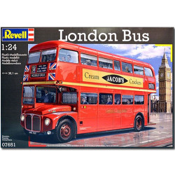 REVELL London Bus Routemaster 1:24 Model Car Kit - 07651