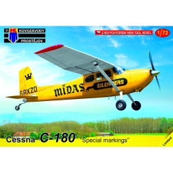 Kovozavody Prostejov 72370 Cessna C-180 Special Markings 1:72 Model Kit