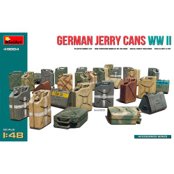 Miniart 49004 German Jerry Fuel Cans WWII 1:48 Diorama Model Kit