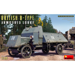 Miniart 39006 British B-Type Armoured Lorry 1:35 Model Kit