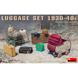 Miniart 35582 1930-40s Luggage Set 1:35 Diorama Model Kit