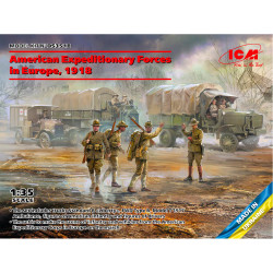 ICM DS3518 American Expeditionary Forces in Europe 1918 1:35 Model Kit