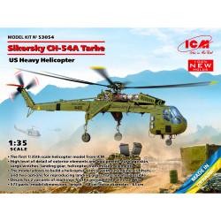 ICM 53054 Sikorsky CH-54A Tarhe US Helicopter 1:35 Model Kit