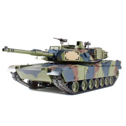 Henglong 1:16 U.S. M1A2 Abrams RC Tank w/Infrared System/Shooter/Smoke 3918-1P