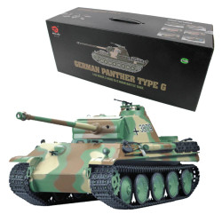 Henglong 1:16 German Panther Type G RC Tank w/Infrared System/Shooter/Smoke 3879-1U