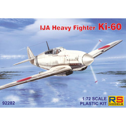 RS Models 92282 IJA Kawasaki Ki-60 Heavy Fighter Aircraft 1:72 Plastic Model Kit