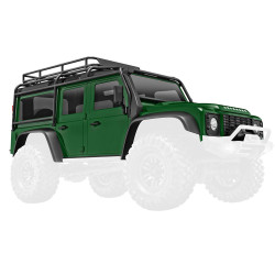 Traxxas TRX-4M Land Rover Defender Body - GREEN - Complete Part 9712
