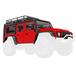 Traxxas TRX-4M Land Rover Defender Body - RED - Complete Part 9712
