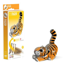 EUGY 3D Tiger No.12 Model Craft Kit