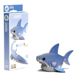 EUGY 3D Shark No.19 Model Craft Kit