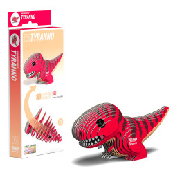EUGY 3D Tyranno Dinosaur No.5 Model Craft Kit