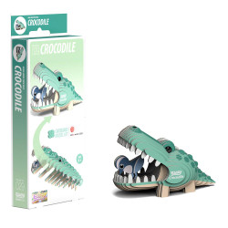 EUGY 3D Crocodile No.29 Model Craft Kit