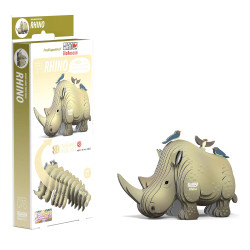 EUGY 3D Rhino No.76 Model Craft Kit