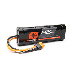 Spektrum 2400mAh 6-Cell 7.2v Smart NiMH Battery IC3 RC Car Battery SPMX24006C3
