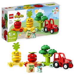 LEGO DUPLO 10982 Fruit and Vegetable Tractor Age 18mnths+ 19pcs