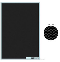 TAMIYA 12679 Carbon Decal Plain Weave - Fine 1:24 Model Kit Accessory