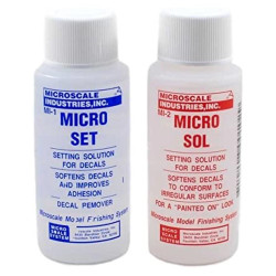 Microscale Industries Micro Sol & Micro Set MI1 & MI-2 - Twin Pack