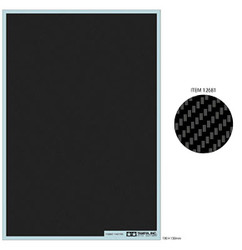 TAMIYA 12681 Carbon Decal Twill Weave - Fine 1:24 Model Kit Accessory