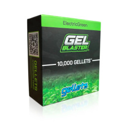 Gel Blaster 10,000 Gellets - Electric Green Surge Mess-Free & Non-Toxic Peletts