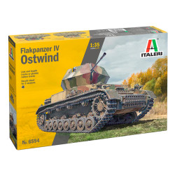 Italeri 6594 Flakpanzer IV Ostwind 1:35 Tank Plastic Model Kit