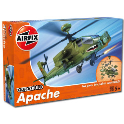AIRFIX QuickBuild Apache Helicopter J6004 Aircraft Model Kit