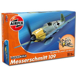 AIRFIX QuickBuild Messerschmitt Bf109e J6001 Aircraft Model Kit