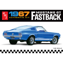 AMT 1241 1967 Ford Mustang GT Fastback 1:25 Plastic Model Kit