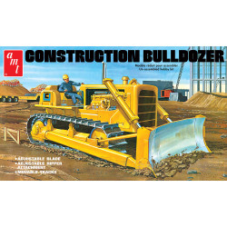 AMT 1086 Construction Bulldozer 1:25 Plastic Model Kit