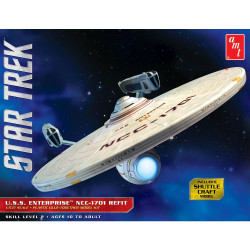 AMT 1080 Star Trek: USS Enterprise NCC-1701 Refit 1:537 Plastic Model Kit