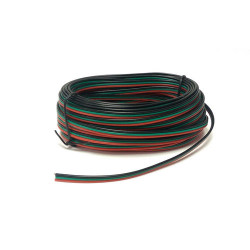 GAUGEMASTER Hornby Seep Point Motor Wire Red/Green/Black 10m Tripled GMC-PM51