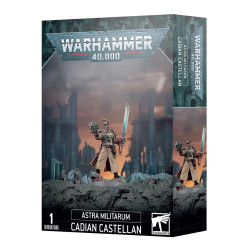Games Workshop Warhammer 40k Astra Militarum: Cadian Castellan 47-34