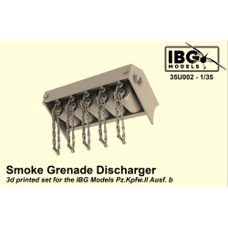 IBG 35U002 Smoke Grenade Discharger for Pz.Kpfw.II Ausf. b 1:35 Model Kit