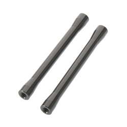 Axial Threaded Alum Link 7.5x71mm Grey (2) AX31421