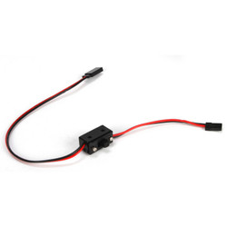 Losi HD On/Off Switch w/20AWG Wre&Gld PlatedPlugs5IVE-T LOSB0897