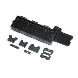 TLR Battery Tray, Center Diff Mount: 8XT TLR241066